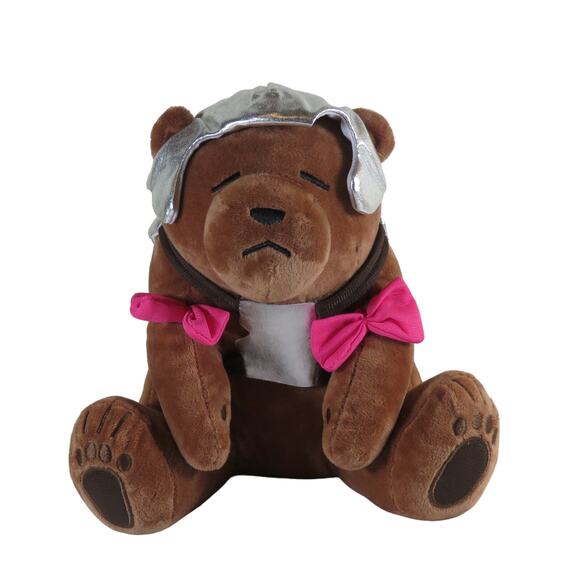 Critical Role Vex Trinket Plush Bear, Knight Helmet Pink Bows Legend Vox Machina - Picture 1 of 13